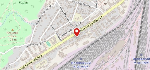 Кафетерий на карте