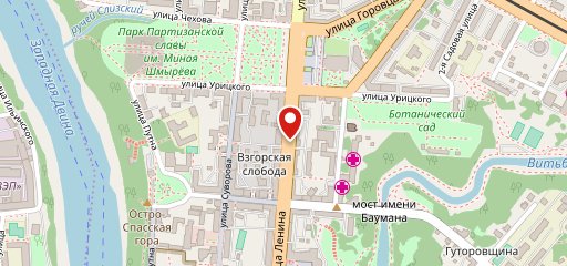 Кафетерий на карте