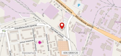 Кафетерий 1 на карте