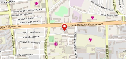 Кафетерий на карте
