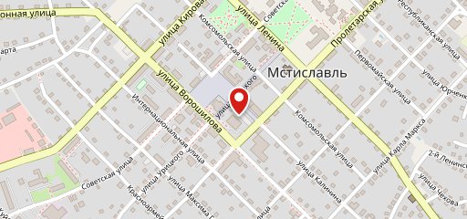 Кафетерий "Бриз" на карте