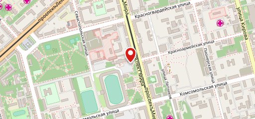 Кафетерий на карте