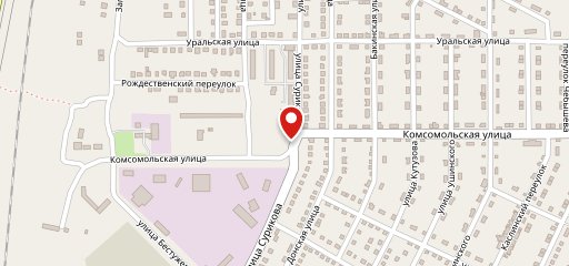 Кафетерий на карте