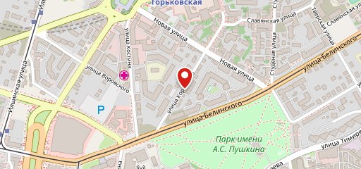 Кафетерий на карте