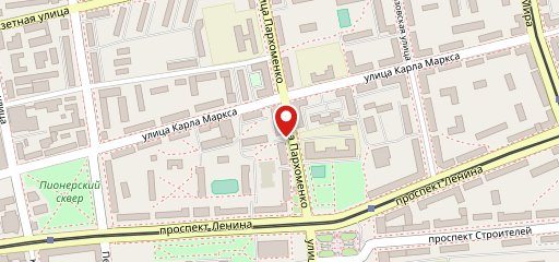 Кафетерий на карте