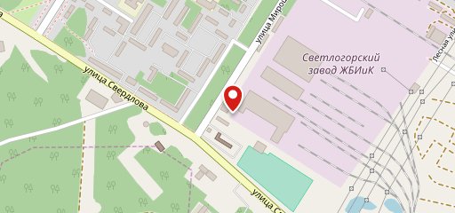 Кафетерий ОАО "Светлогорский Завод ЖБИК" на карте