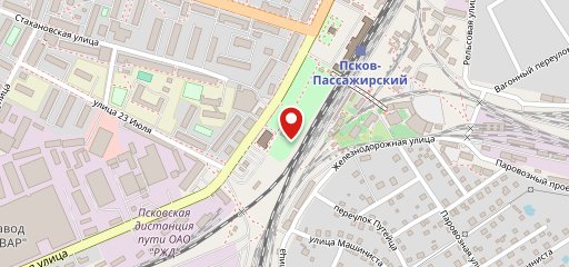 Буфет на карте