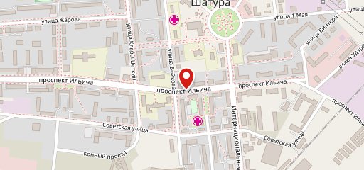 Кафетерий на карте