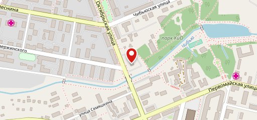 Кафетерий на карте