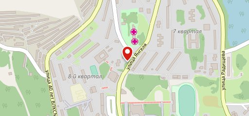 Кафетерий на карте