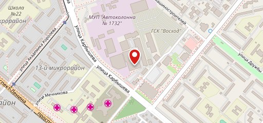 Какаду на карте