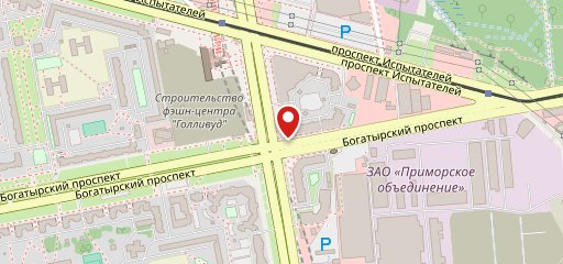 Какаошная на карте