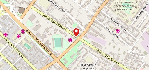 Какое-то узбекское безымянное кафе на карте
