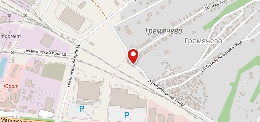 Калач на карте
