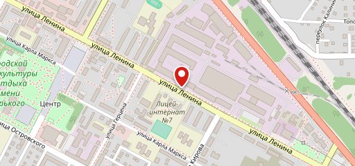 Калач на карте