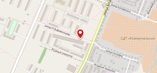 Калач на карте