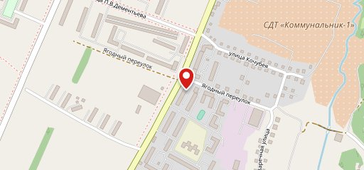 Калач на карте