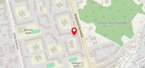 Калач на карте