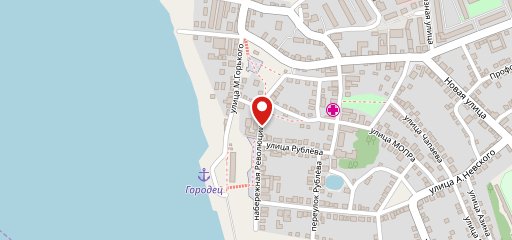 Калачная на карте