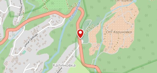 Калина на карте