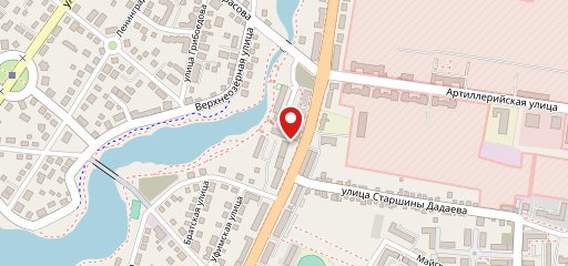 Калиниград на карте