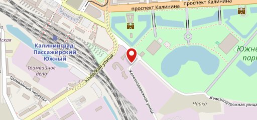 Калининградский информационно-вычислительный на карте