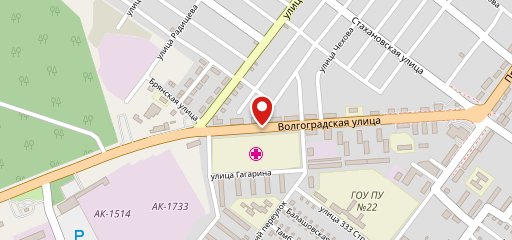 Калинка на карте