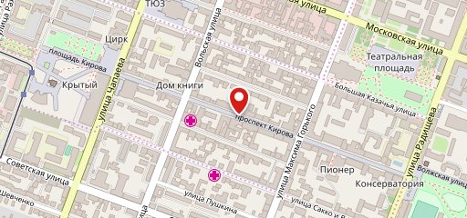 Калинкинъ на карте