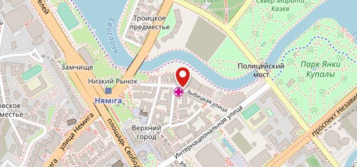 Kalinoŭski на карте