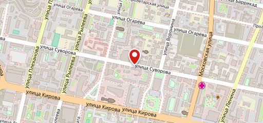 Калуга жарит на карте