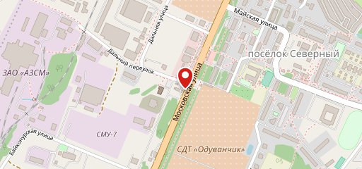 Калуга жарит на карте
