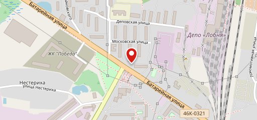 Лунная Ночь на карте