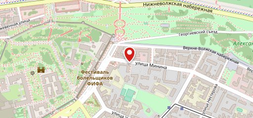 Кальян Бар Н.Н на карте