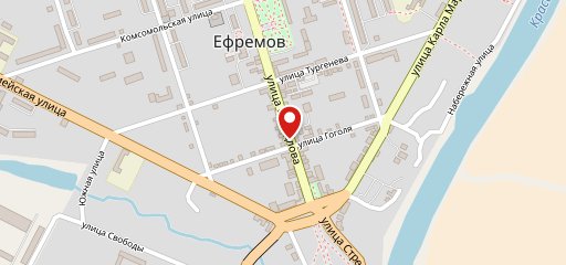 Кальянная Gora Lounge на карте
