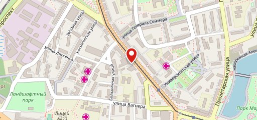 Кальянная на карте