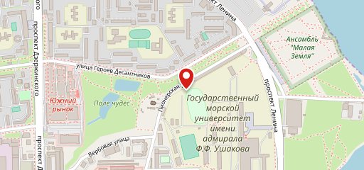 Медуза на карте