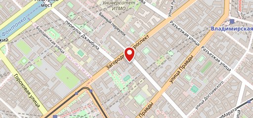 Кальянная на Загородном на карте