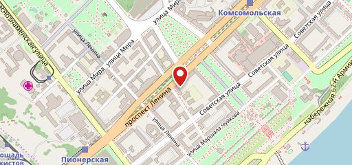 Кальянная ВВВ на карте