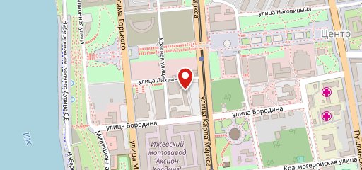 Кама на карте