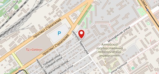 Джентльмен клуб "Чешир" на карте