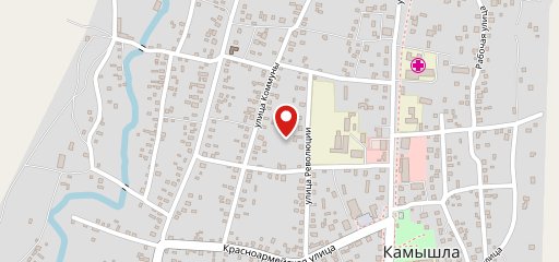 Камышла на карте