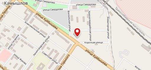 Камышловское потребительское общество на карте