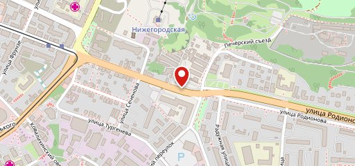 Канатка на карте