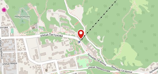 Канатка на карте