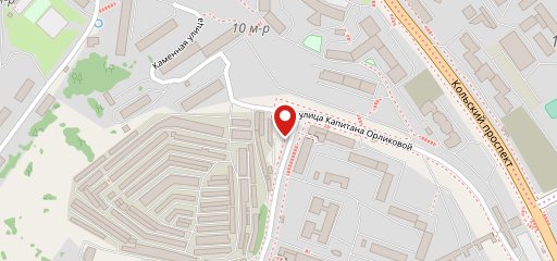 Капитан Орликовой 2а на карте