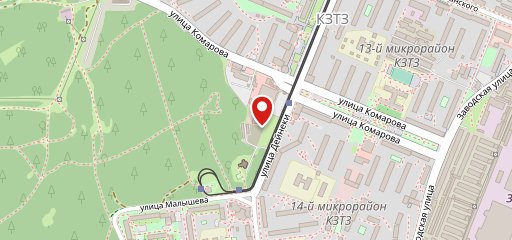 Замок на карте