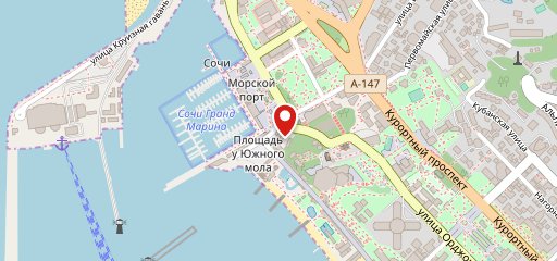 Капри на карте