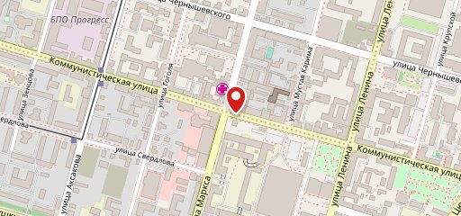 Карамболь, бар-бильярд на карте