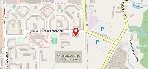 Карамзинъ на карте