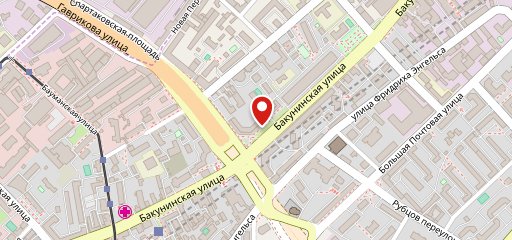 Караоке на Бакунинской на карте